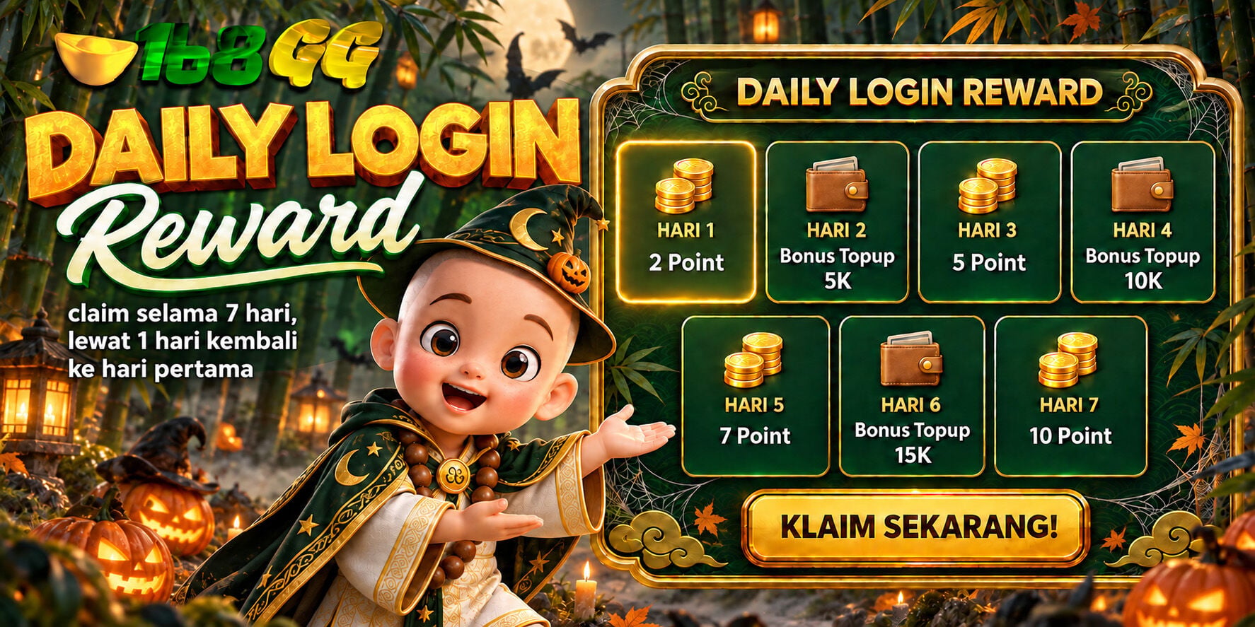 DAILY LOGIN