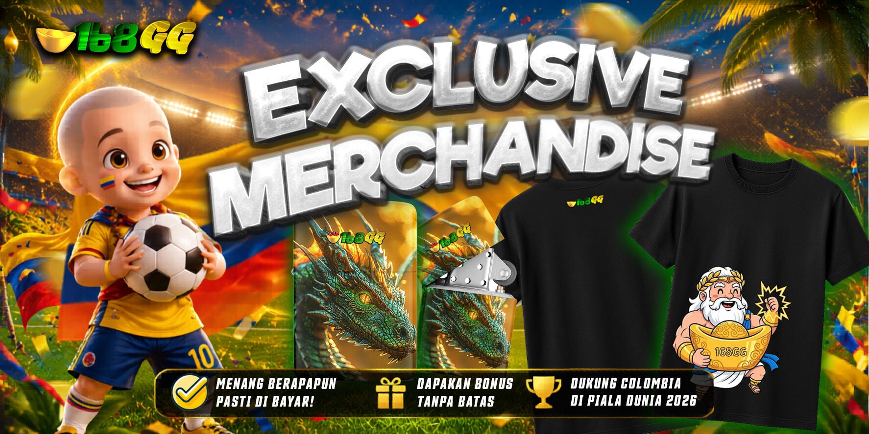 EXCLUSIVE MERCHANDISE