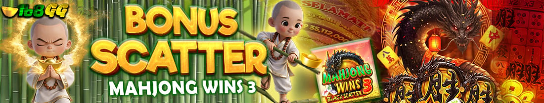 BONUS SCATTER MAHJONG WINS 3 168GG