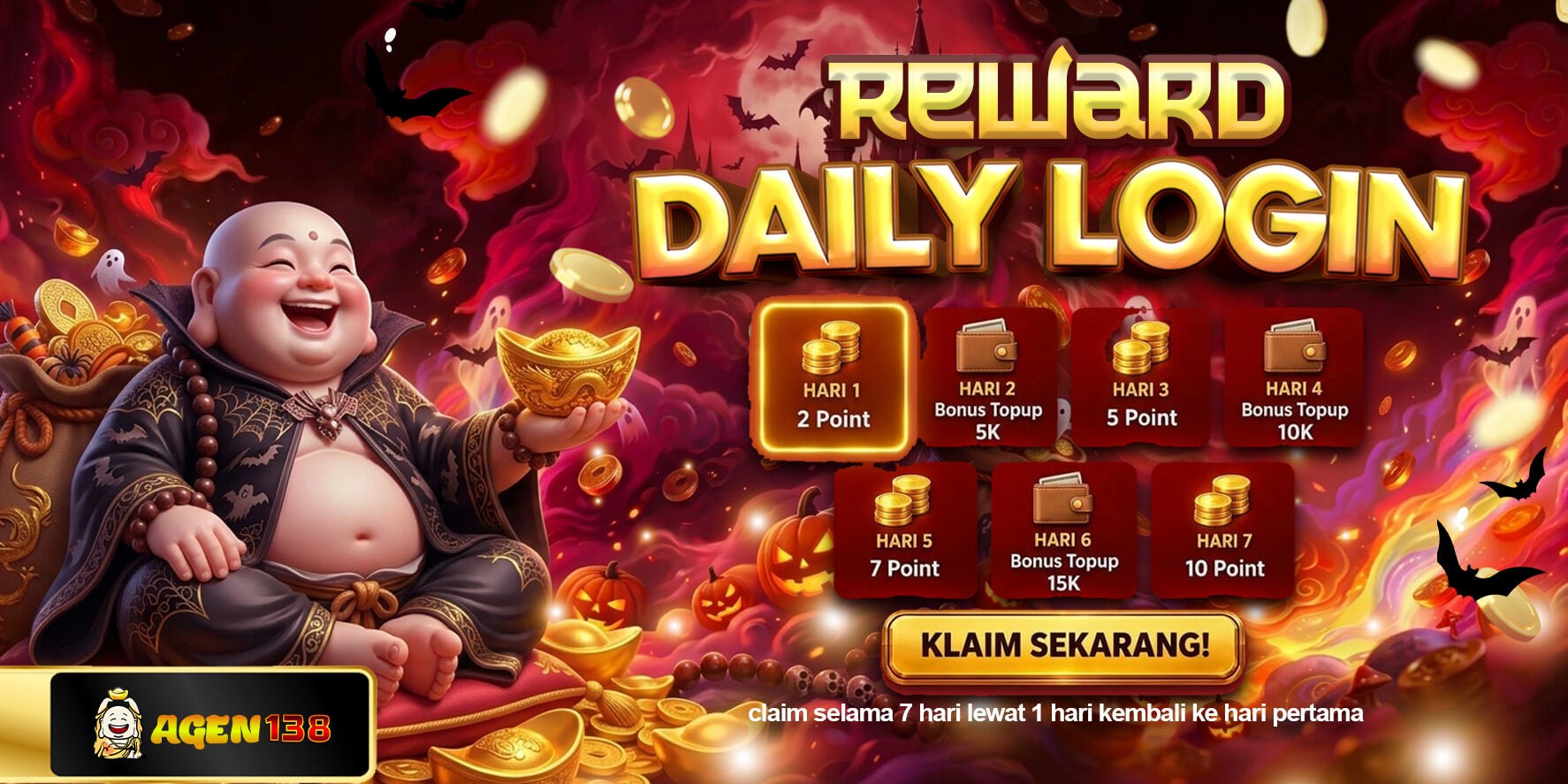 DAILY LOGIN