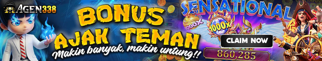 BONUS EXTRA AJAK TEMAN 100% - DEPOSIT AWAL