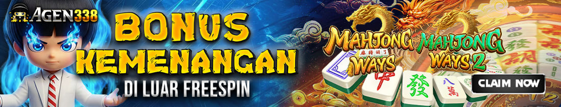 CLAIM KEMENANGAN BESAR DI LUAR FREESPIN AGEN338