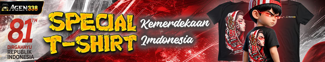 MERCHANDISE KAOS KEMERDEKAAN AGEN338