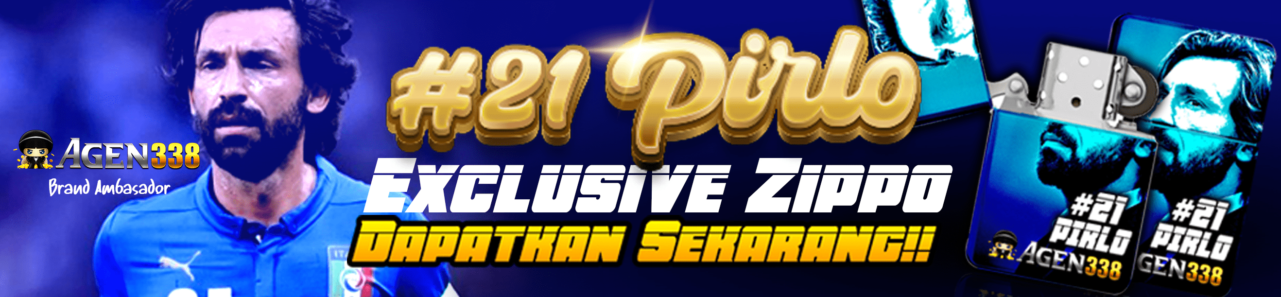 Zippo Exclusive Pirlo Agen338
