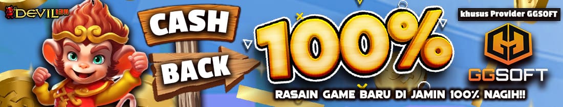 CASHBACK 100% PROVIDER GGSOFT