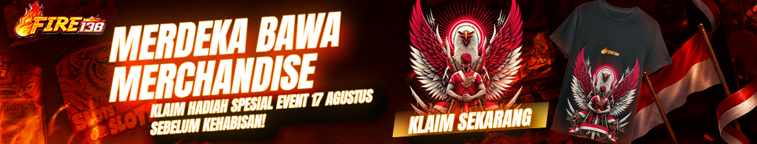 KAOS EXCLUSIVE KEMERDEKAAN FIRE138