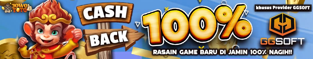 CASHBACK 100% PROVIDER GGSOFT