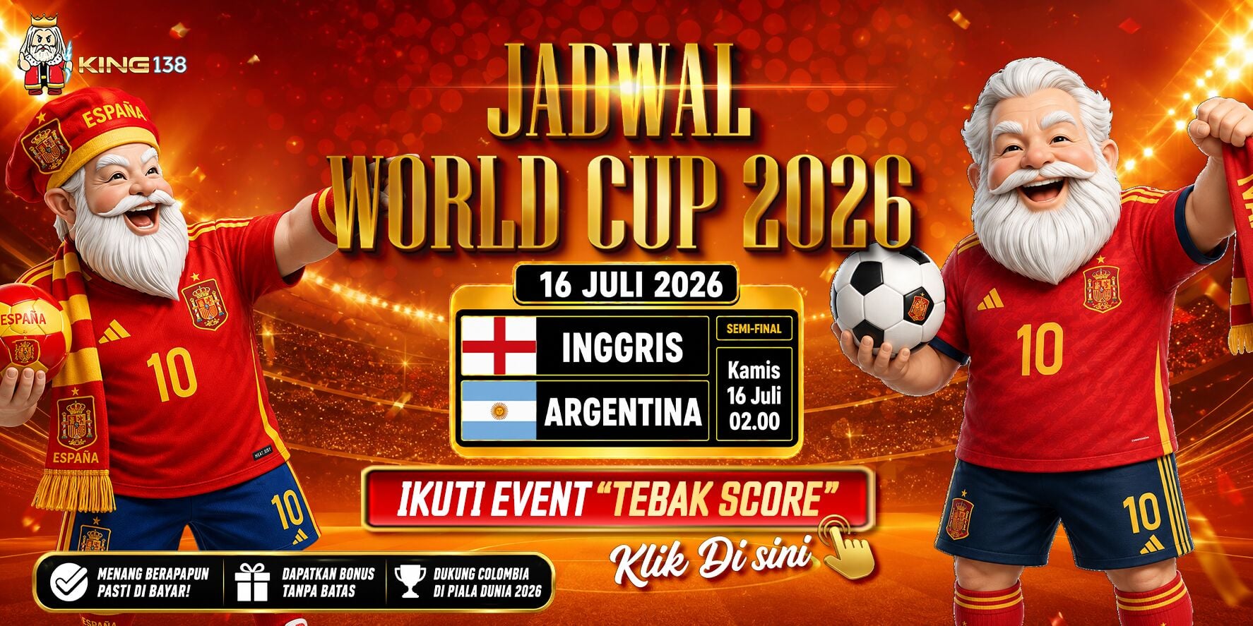 ENGLAND VS ARGEN