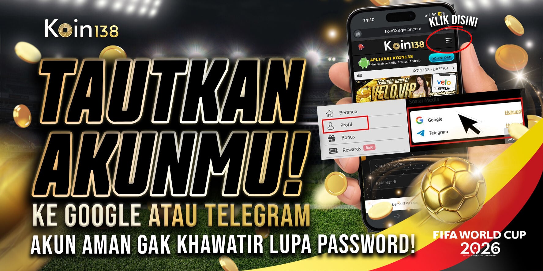 AKUN GOOGLE & TELEGRAM 01/06/2026