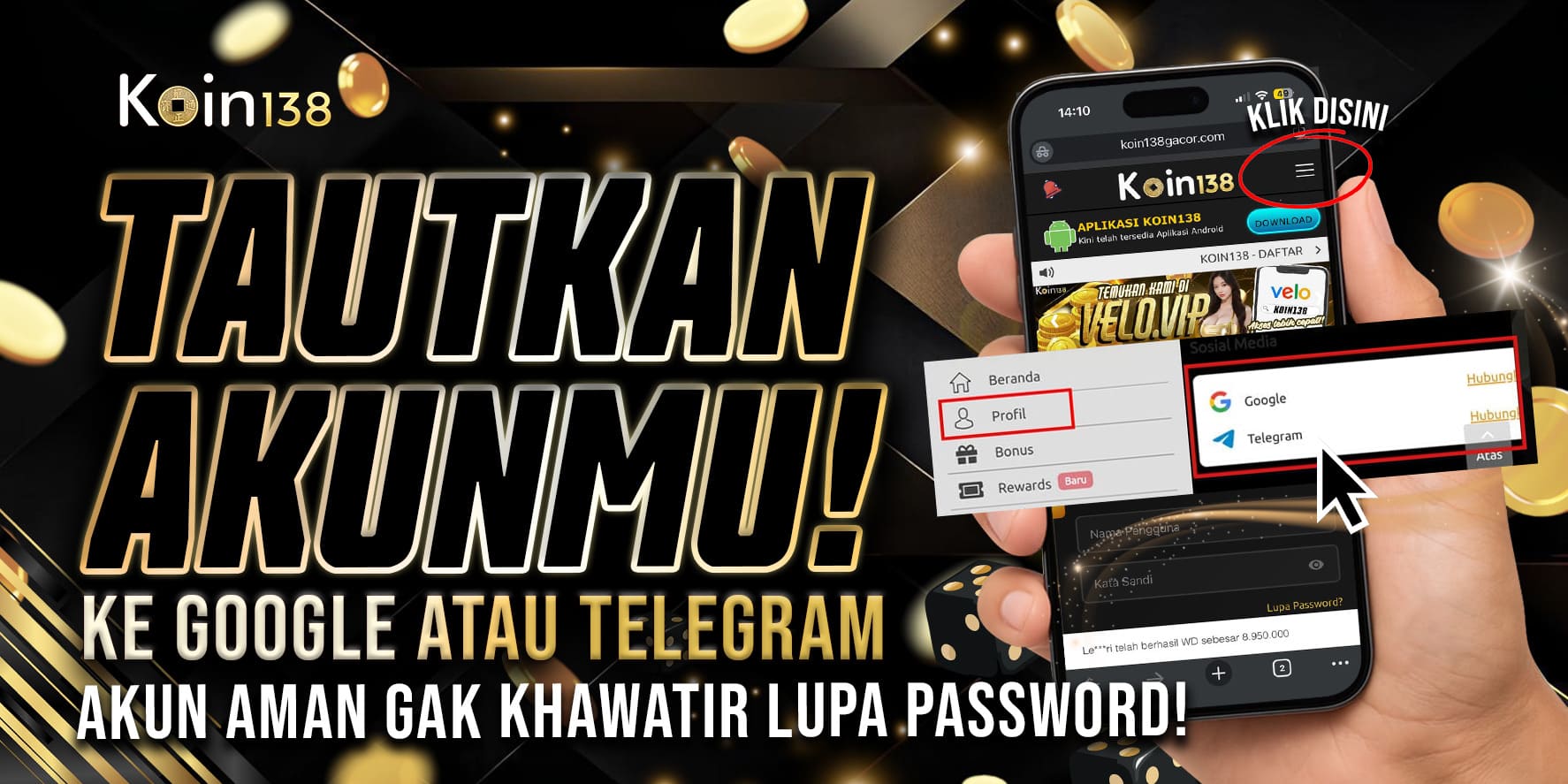 AKUN GOOGLE & TELEGRAM 01/06/2026