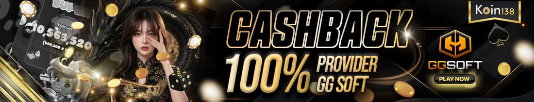CASHBACK 100% PROVIDER GGSOFT