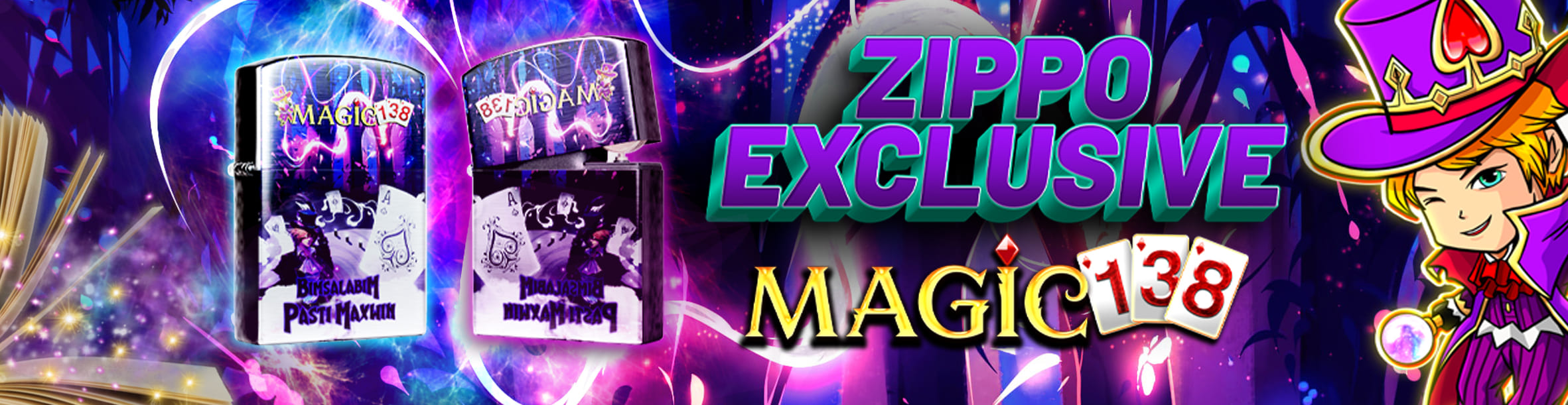 Zippo Exclusive Magic138