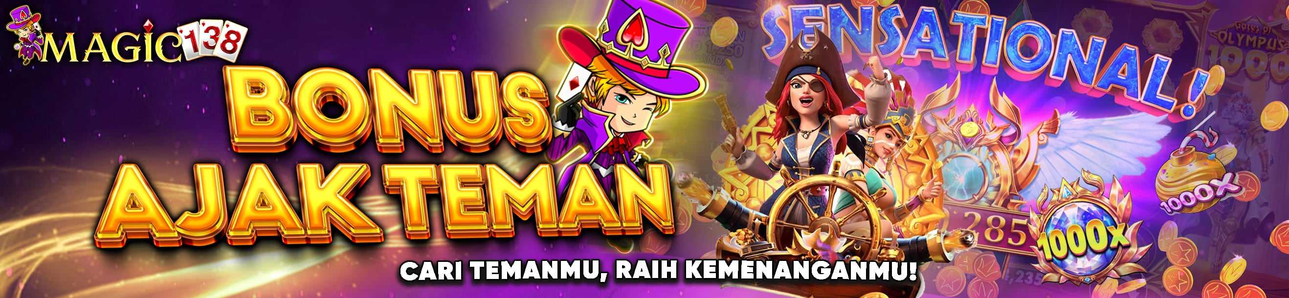 BONUS AJAK TEMAN