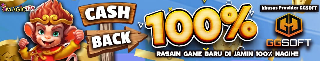 CASHBACK 100% PROVIDER GGSOFT
