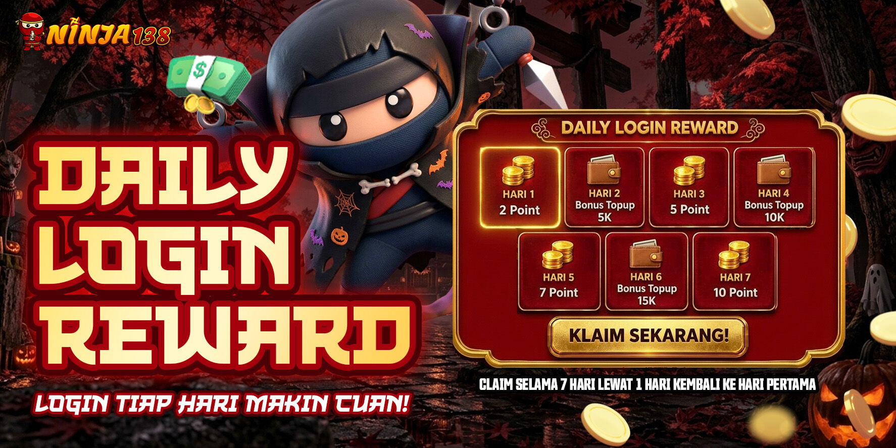 DAILY LOGIN