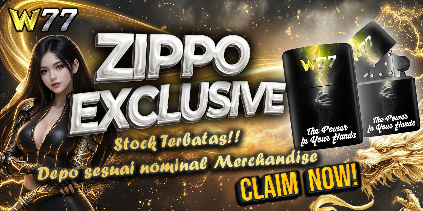 MERCH ZIPPO 01/06/2026