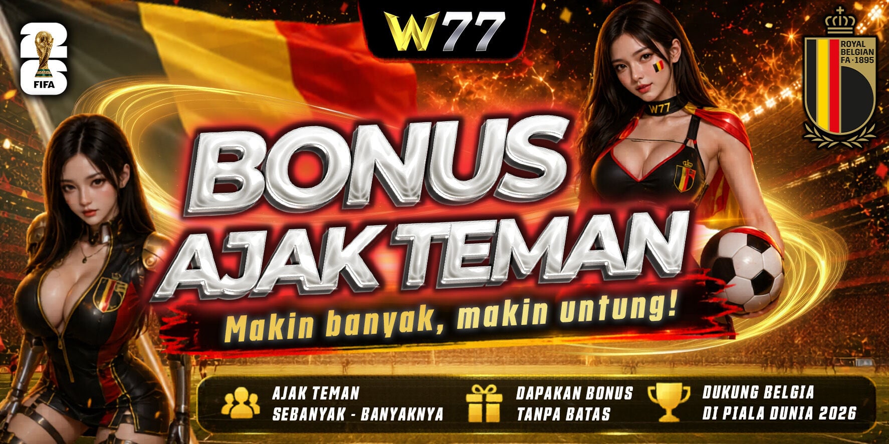 BONUS AJAK TEMAN 08/06/2026