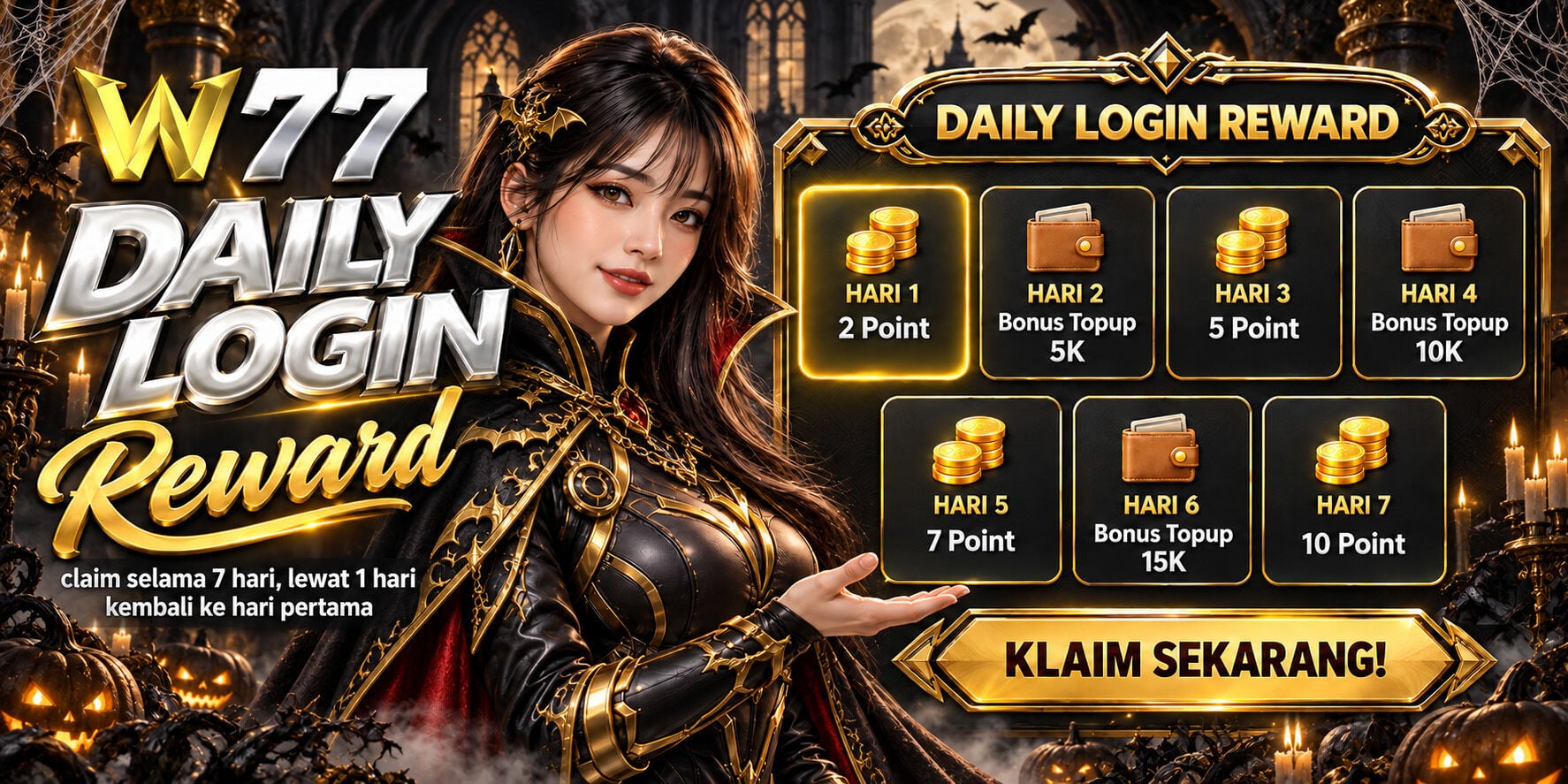 DAILY LOGIN