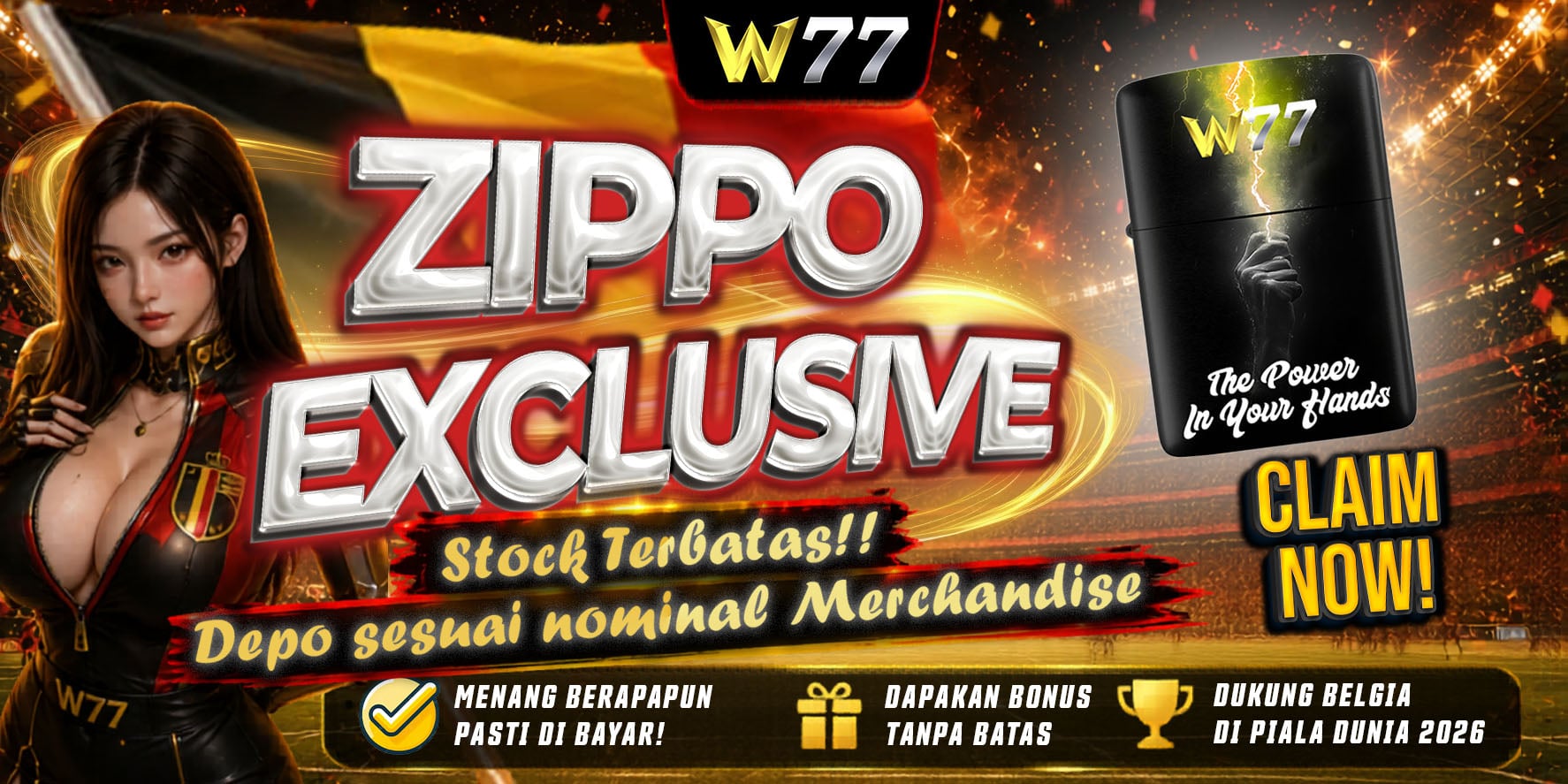 MERCH ZIPPO 01/06/2026